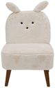 Michael Amini® A La Carte Powder/Capri Bunny Armless Chair-2