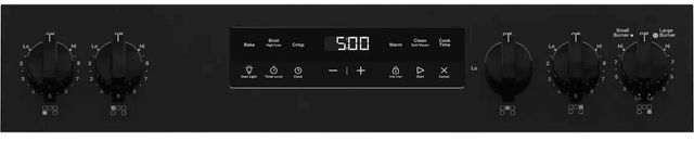 GE® 500 Series 30" Black Freestanding Electric Range-3