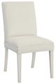 Fairfield® Customizable Entree Dining Straight Short Back Dining Chair with Linen Legs-0
