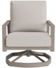 Bassett® Furniture Customizable Morris Fabric Outdoor Swivel Rocker Chair-1
