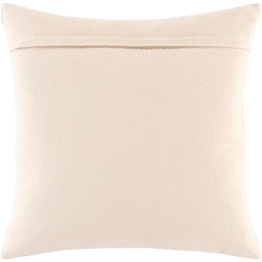 Surya Boteh Camel 20"x20" Toss Pillow with Polyester Insert-1
