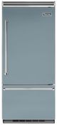 Viking® 5 Series 36 in. 20.4 Cu. Ft. November Sky Built In Counter Depth Bottom Freezer Refrigerator-0
