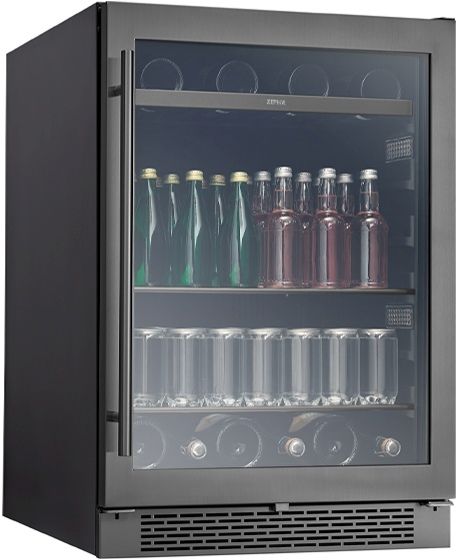 Zephyr Presrv™ 5.6 Cu. Ft. Black Stainless Steel Beverage Center-1