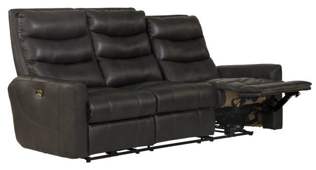 Catnapper® Bosa Charcoal Power Reclining Sofa-2