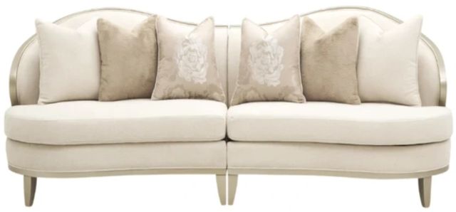 Michael Amini® Camellia Field 2-Piece Caramel Sofa-1