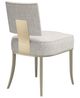 Caracole® Reserved Seating Gray/Soft Silver Side Chair-3