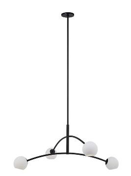 Renwil® Nube Matte Black Chandelier Lighting-1