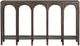 Crestview Collection Gotham Brown Console Table-2