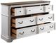 ACME Furniture Florian Antique White/Oak Dresser-5