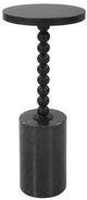 Uttermost® Bead Black Drink Table-0