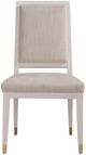 Universal Explore Home™ Love. Joy. Bliss. Miranda Kerr Home Alabaster/Pewter Side Chair-2
