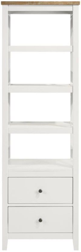 Coaster® Angela Brown/White Media Tower-1