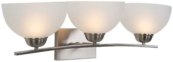 YHD Alta Peak Acid Washed/Satin Steel 3-Light Vanity Lighting-0