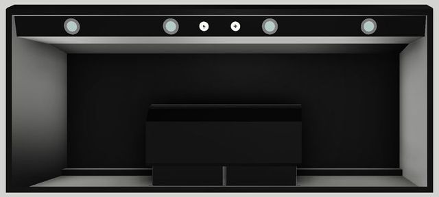 Vent-A-Hood® 54" Black Carbide Wall Mounted Range Hood-2