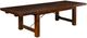 Sunny Designs™ Tuscany Vintage Mocha Dining Extension Table-4