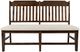 Jofran Inc. Bakersfield Beige/Brown Dining Bench-1