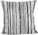 A & B Home Black/Silver/White Throw Pillow-0