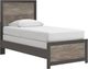Signature Design by Ashley® Broachmyn Black/Gray Twin Panel Bed-0