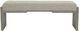 Bernhardt Foundations Beige/Dark Shale Bench-2
