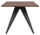 EQ3 Mesa Black/Solid Walnut Rectangular Dining Table-2