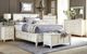 A-America® Northlake White Linen King Panel Storage Bed-2