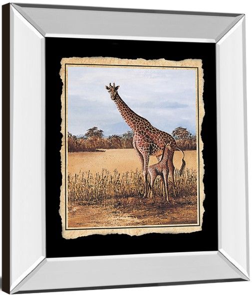 Classy Living Giraffe Meadow Bond Wall Art-3