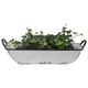 A & B Home White Tray with Handles-0