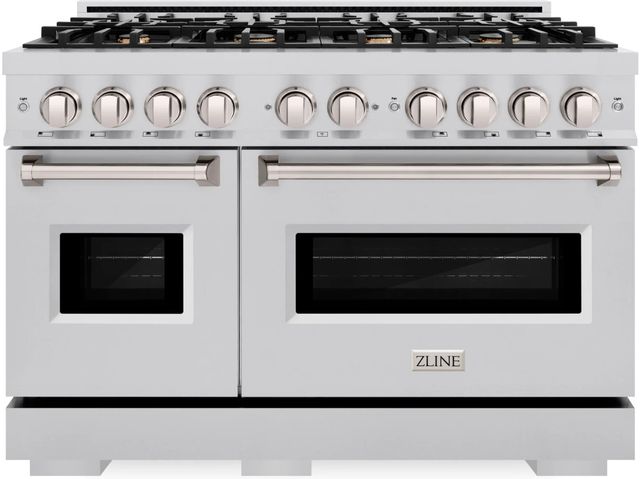 ZLINE Classic 48" Stainless Steel Pro Style Dual Fuel Range-0