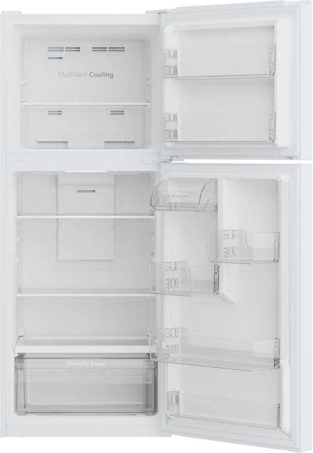 GE® ENERGY STAR® 24" 11.9 Cu. Ft. White Counter Depth Top Freezer Refrigerator-1