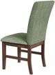 Elements International Santa Barbara Avocado/Walnut Dining Chair-4