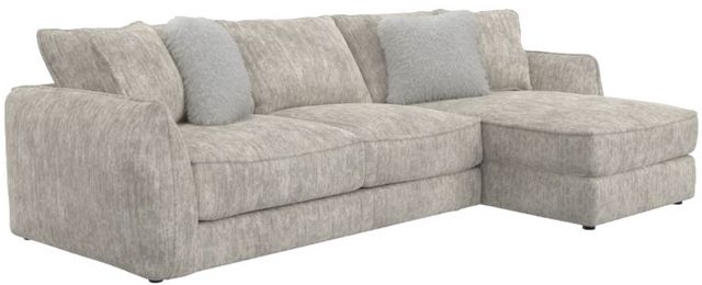 Jackson Furniture Bucktown 2-Piece Parchment Right-Arm Facing Sofa Sectional and Chaise-0