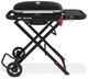 Weber® Traveler® 1-Burner Black Portable Liquid Propane Grill-0