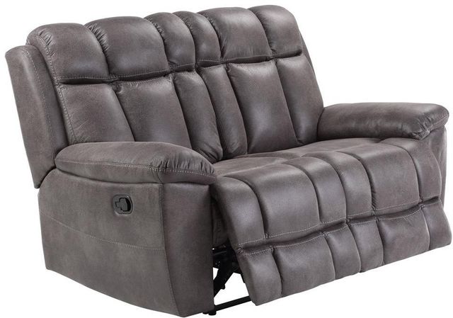 Parker House® Goliath Arizona Gray Manual Reclining Loveseat-3