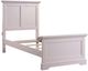 Winners Only® Jewel Pink Youth Twin Panel Bed-0