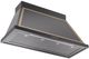 Ilve® Nostalgie II Noblesse 48" Glossy Black Wall Mounted Range Hood with Brass Trim-1