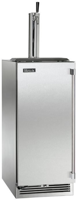 Perlick® Signature Series 2.8 Cu. Ft. Stainless Steel Beer Cooler/Kegerator-0