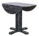 Sunny Designs™ Marina Black Sand Drop-Leaf Table-1