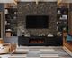Legends Home Real Cozy Sonoma Seal Skin Black 95" Fireplace TV Stand-1