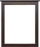 Mako Wood Furniture Inc. Soho 34" x 38" Shaker Mirror-0