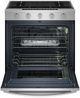 Whirlpool® 30" Fingerprint Resistant Stainless Steel Slide In Gas Range with Air Cooking Technology, Steam/Self Clean and High Speed Preheat-1