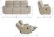 La-Z-Boy® Apollo Natural Manual Reclining Sofa-2