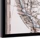 Crestview Collection Logan's Atlas 6-Piece Brown Wall Art Set-1