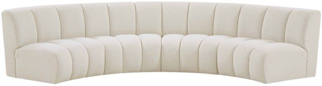 Meridian Furniture Infinity 4-Piece Cream Modular Sectional-1