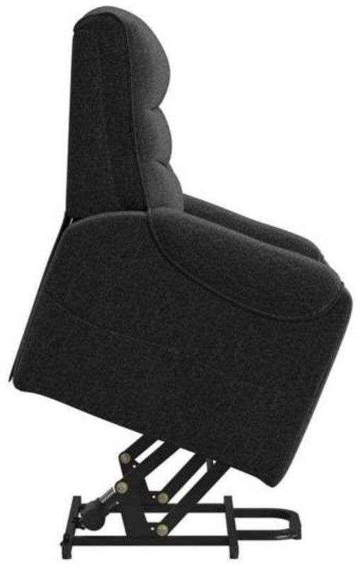 Elements International Desoto Sahara Black Power Lift Chair-4