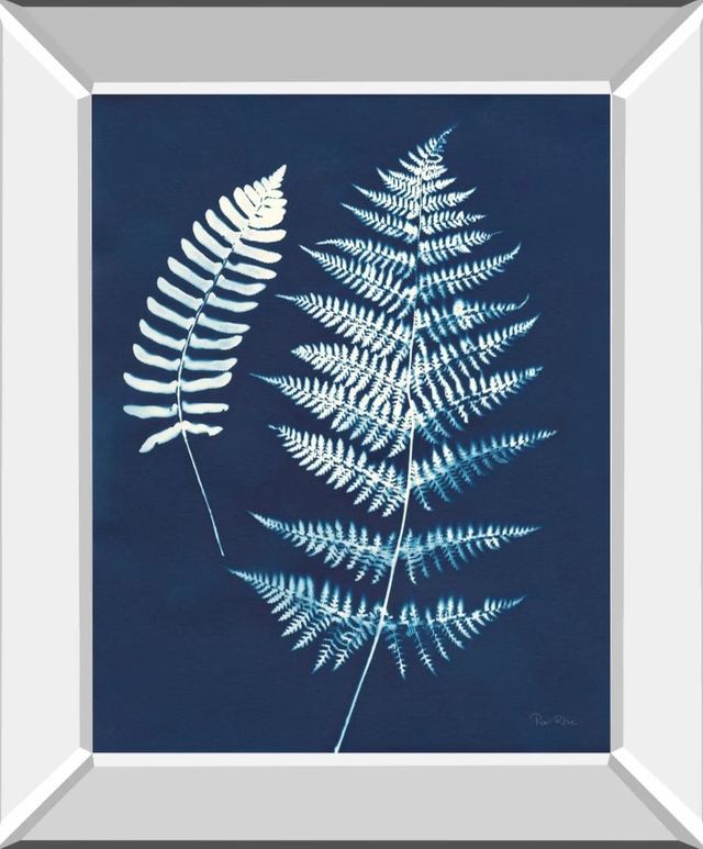 Classy Art Nature by the Lake Ferns V by Piper Rhue Mirror Framed Wall Art-0