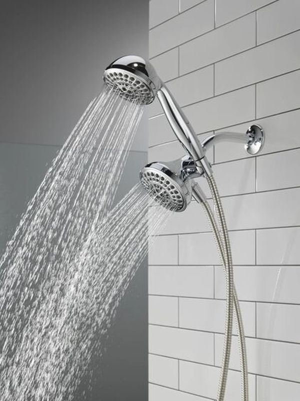 Delta Universal Showering Chrome 5-Function Combination Shower-2