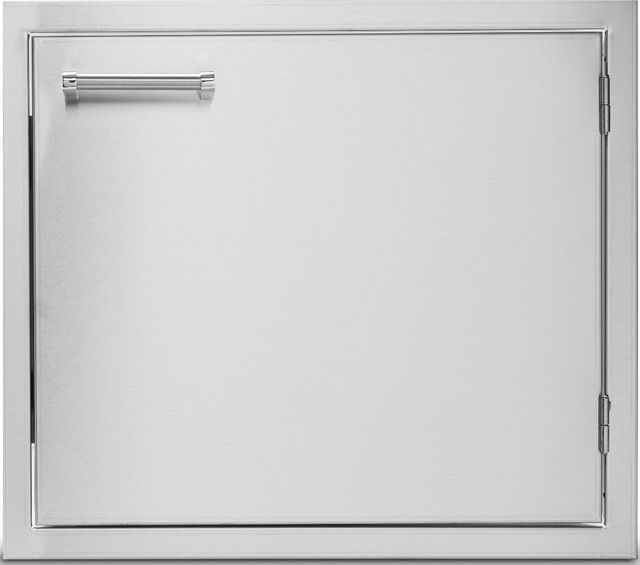 Viking® 5 Series 24" Stainless Steel Outdoor Single Access Door-0