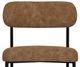International Furniture Direct Seating Black/Cognac Counter Stool-4