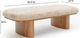 TOV Furniture Ollie Natural Large Upholstered Bench-2