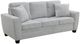 Intercon Ashbury TUP Soft Gray Chenille Sofa-0